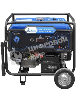 Электрогенератор бензиновый ТСС SGG 6000EHNA Duplex, 6.5 кВт, 74 дБ, 85 кг