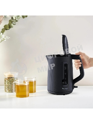 Чайник электрический Moulinex BY2M0810 1.7 л, 2400 Вт, черный