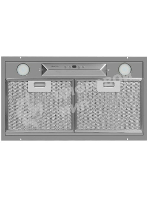 Встраиваемая вытяжка Hotpoint HPAE 52FLB X, управление сенсорное, Серебристый