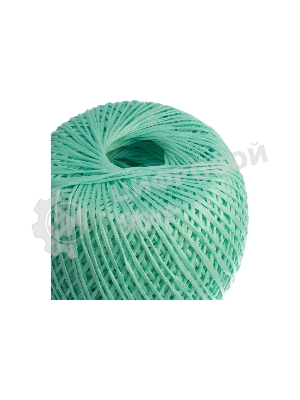 Шпагат полипропиленовый Сибртех 1200 текс, 1,7 мм, L 400 м, зеленый