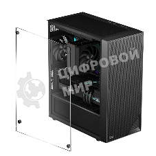 Компьютерный корпус PcCooler C3B310 BK черный без БП mATX 2xUSB3.0 audio bott PSU