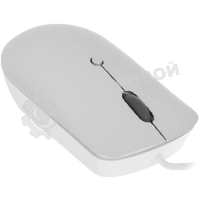 Мышь проводная Lenovo 540 светло-серый, 2400 dpi, USB-C, кнопки - 4