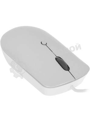 Мышь проводная Lenovo 540 светло-серый, 2400 dpi, USB-C, кнопки - 4