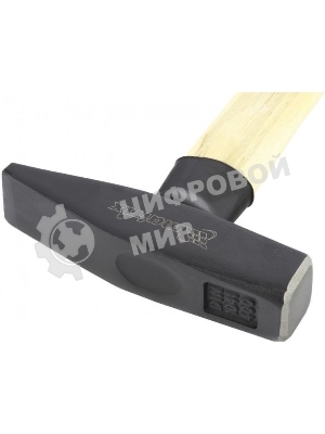 Молоток слесарный Matrix 400 г, квадратный боек, деревянная рукоятка