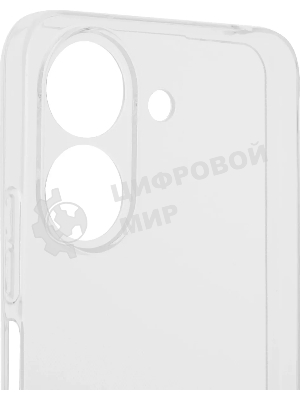 Чехол (клип-кейс) BoraSCO для Xiaomi Redmi 13C Silicone Case прозрачный (72840)