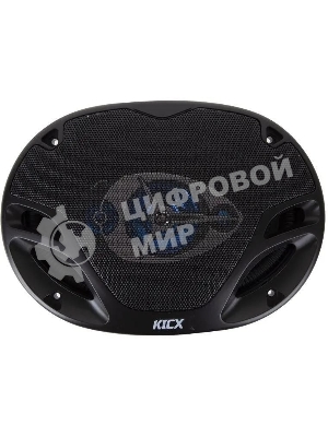 Колонки автомобильные Kicx GX-693 200Вт 92дБ 4Ом 15x23см (6x9дюйм) (ком.:2кол.) коаксиальные трехполосные
