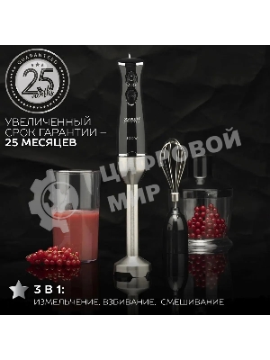 Кухонный блендер Scarlett SC-HB42F73 (Silver Line)