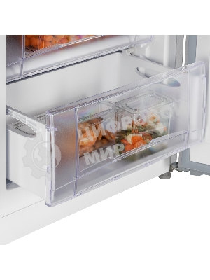 Морозилка Nordfrost DF 261 SAP, серебристый, 139л, 3 ящика