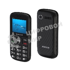 Мобильный телефон Maxvi B201 черный