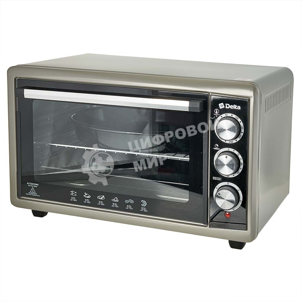 Мини-печь DELTA D-533 серая