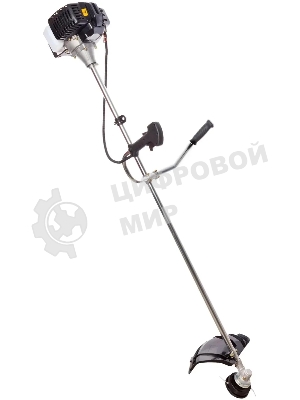 Триммер бензиновый RedVerg Gb52C. 2,2кВт/3,0л.с; 51,7 куб.см, прямая неразъемная штанга, велосипедная рукоятка, диск 3х лоп.- 255х25,4