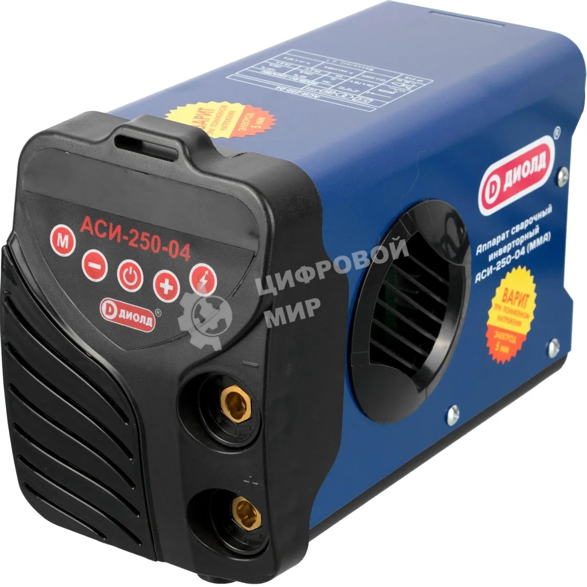 Сварочный аппарат Диолд АСИ-250-04 инвертор ММА DC 7.2кВт