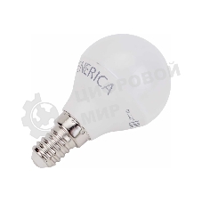 Лампа светодиодная GENERICA LL-G45-10-230-30-E14-G G45 10 Вт шар 3000К E14 230В