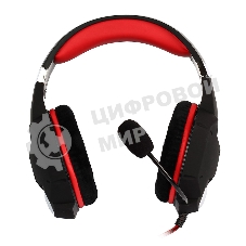 Гарнитура SmartBuy Rush Viper чёрный-красный, проводная, 3.5 мм
