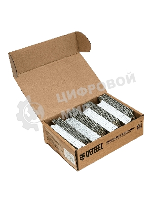 Гвозди Denzel для пнев. нейлера (оцинк.) длина - 90 мм, диам. - 3,05 мм, 2000 шт.