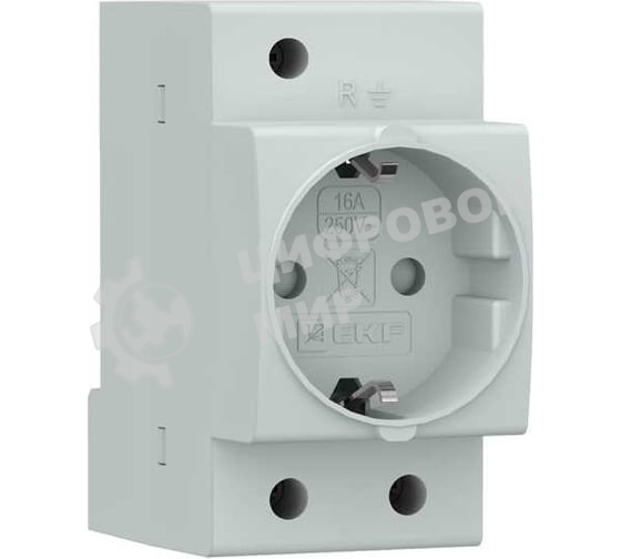 Розетка РДЕ-47 16А (под евро вилку с заземлением) PROxima