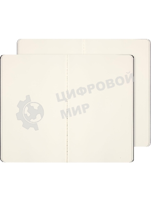 Блокнот Moleskine CAHIER NASA-INSPIRED SKCAHLP7063S2 Large 130х210 мм 120 стр. нелинованный мягкая обложка серебристый/черный Moon (2 шт)