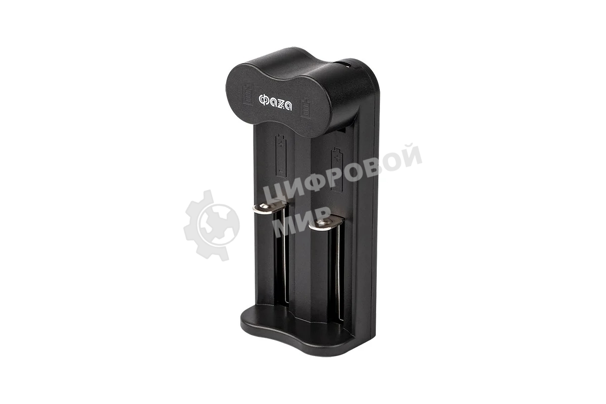 Устройство зарядное L-71USB 2х500мА Li-ion (16340/17650/18650/26650/20700 и др.) 4.2В DC USB-MicroUSB в компл. ФАZА 5032385