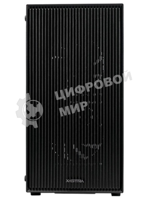 Компьютерный корпус XASTRA A307M 3BK Black mATX/Mesh/tempered glass/3x120мм PWM FC black fans/A307M-3FC12BK