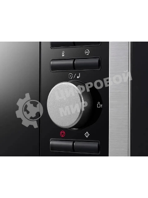 Микроволновая печь Panasonic NN-C69MSZPE нержавеющая сталь/черный, 30 л, 1000 Вт, переключатели - кнопки, поворотный механизм