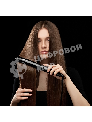 Выпрямитель для волос Polaris PHSS 2595TAI Argan Therapy PRO черный, 25 мм, 230 °C, 5 режимов