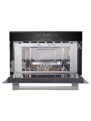 Встраиваемая микроволновая печь Korting KMI 830 GNBX черный, 34 л, 900 Вт, переключатели - сенсор