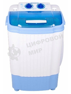 Стиральная машина EVGO WS-30ET белый/голубой загр. вертикальная макс.:3 кг 0 об/мин класс: А+