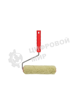 Валик Rexant полиакрил зеленый, ворс 18 мм, ширина ролика 240 мм, Ø 42 мм, бюгель 8 мм серия 