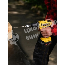 Дрель-шуруповерт Eurolux ДА-20DU-2, 12 В, 1.5 Ач, 25 Нм, щеточный