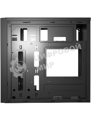 Компьютерный корпус Digma DCC-MN306 черный без БП mATX 1x80мм 1x92мм 2x120мм 2xUSB 2.0 1xUSB 3.0 audio