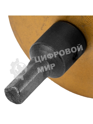 Коронка по металлу Denzel HSS, 65 мм, нитридтитановое покрытие