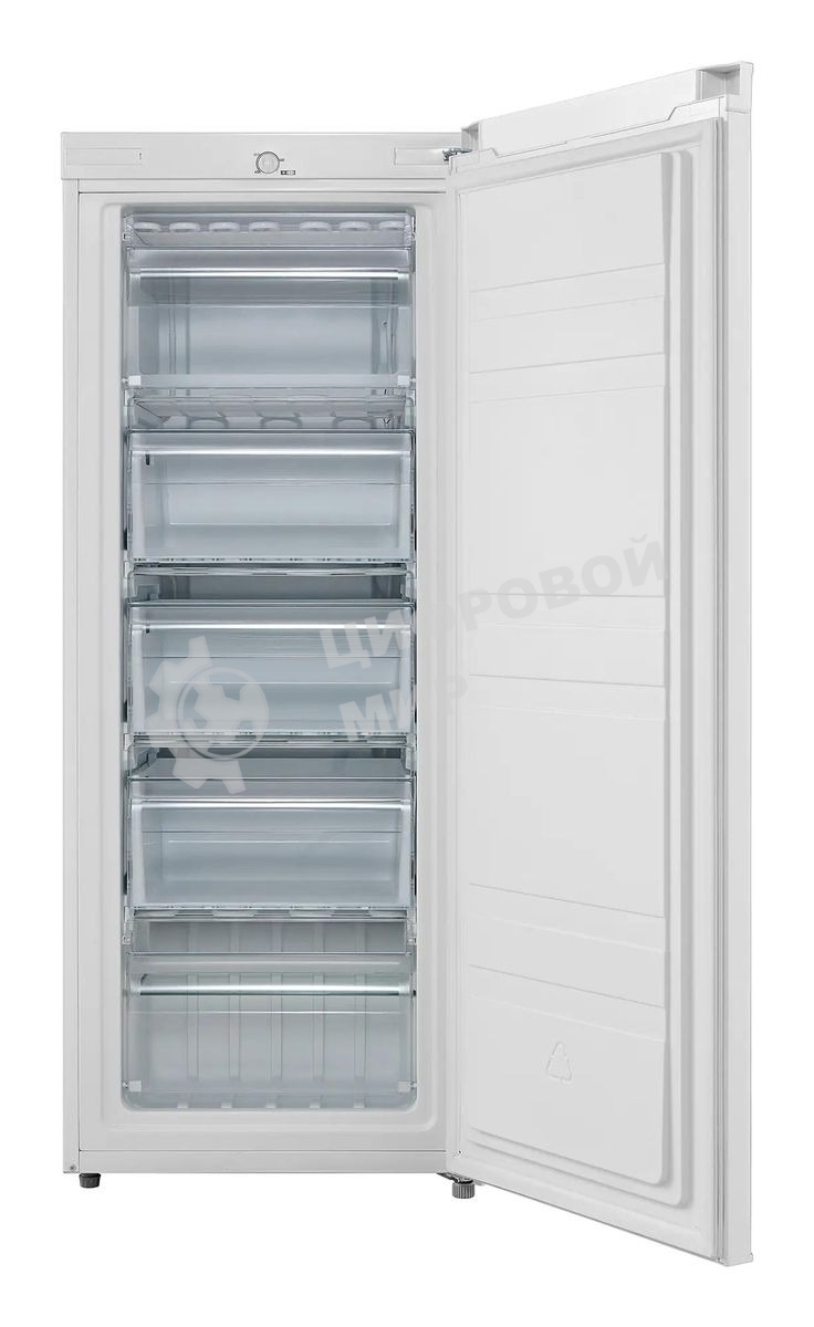 Морозильная камера Hyundai CU2005, белый, 157л, 5 ящиков