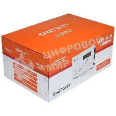Настенный стабилизатор напряжения SMARTWATT AVR SLIM 1500RW (100W - 260W, 1500VA, 1.5 кВт, 50 Гц, розеток - 2, LED-диспл