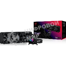 Система жидкостного охлаждения ASUS ROG STRIX LC III 360 черный, 120 мм, алюминий, 2200 об/мин, 36 дБ, 4 pin