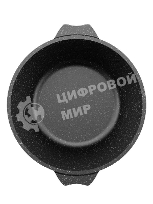 Кастрюля Гранит черный 1 л, АП 41802