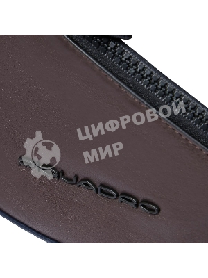 Рюкзак слинг Piquadro Harper CA6784AP/BLUTM синий/коричневый кожа