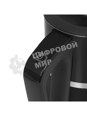 Чайник электрический Galaxy Line GL 0338 черный, пластик, 2200 Вт, 1.7 л