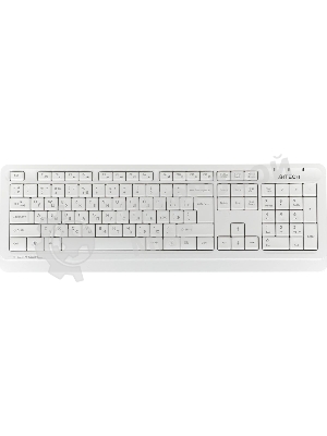 Комплект клавиатура+мышь A4Tech FStyler FG1012 беспроводной, USB, 1200 DPI, белый