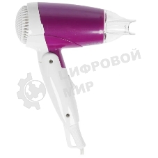 Фен Centek CT-2230 фиолетовый/белый, 1200 Вт, компактный