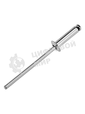 Заклепки алюминиевые Denzel, 1/8