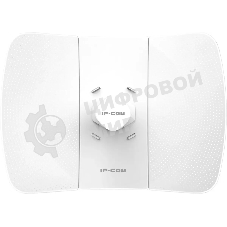 Наружный радиомост IP-COM iLBE-M5 большой дальности действия, 5 ГГц, до 433 Мбит/с, IP64, 1х23dbi, 1х100 Мбит/с, PoE