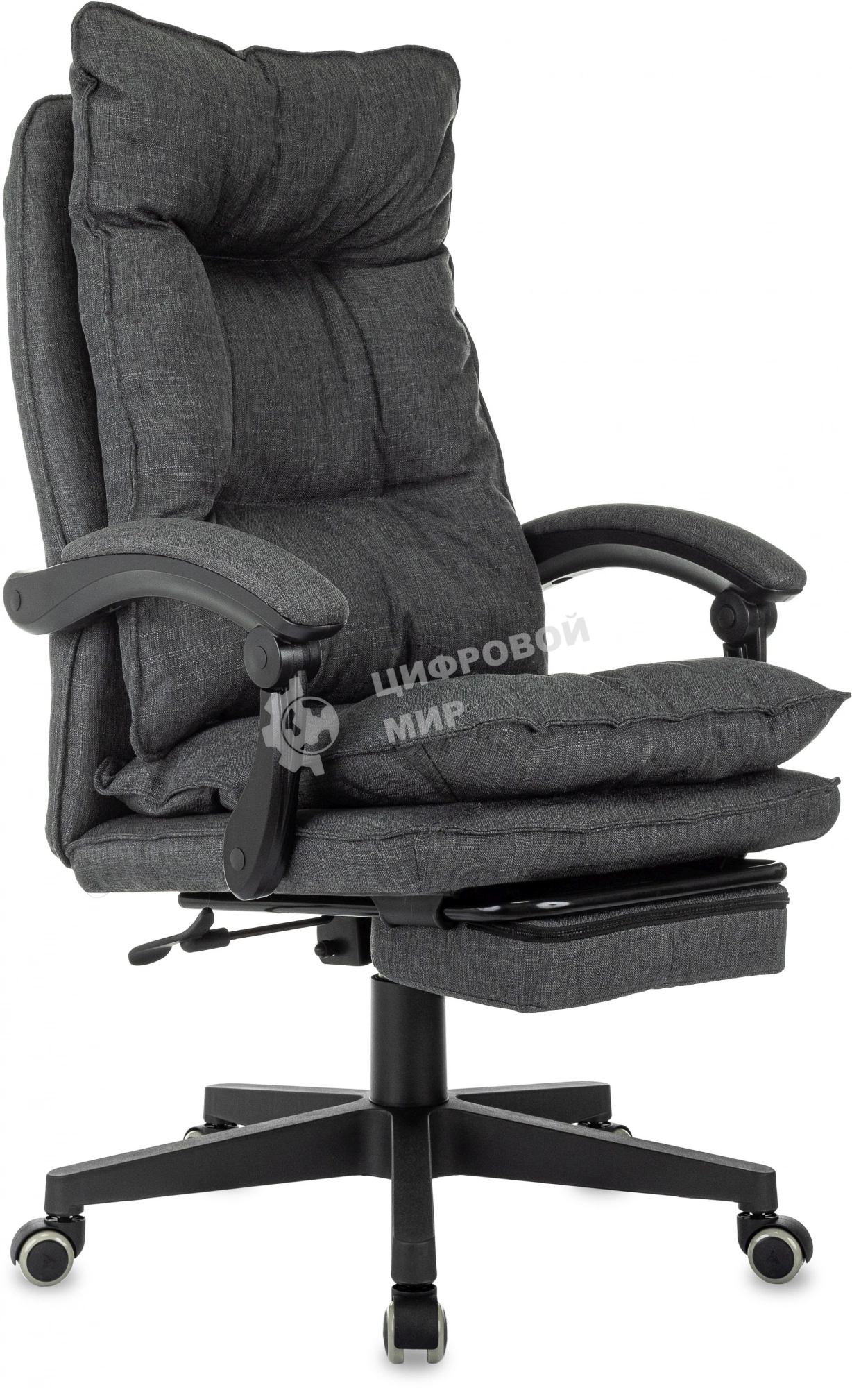 Кресло Бюрократ CH-820MSG-F 38-417 темно-серый, ткань