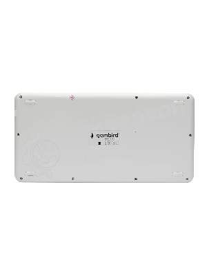 Клавиатура беспроводная Gembird KBW-8, 84кл, подставка для телефона, BT 5.1, белая