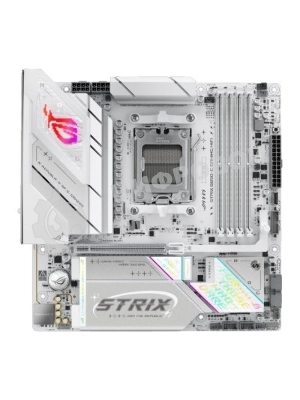 Материнская плата Asus ROG STRIX B850-G GAMING WIFI, AM5, AMD B850, 4xDDR5, 2xSATA, 4xM.2, 1xPCIe 5.0 x16, 1xHDMI, 1xDP, 1x2.5Gb LAN, Wi-Fi 7, Bluetooth 5.4, 1xUSB-C 20Gbps, 1xUSB-C 10Gbps, 2xUSB-A 10Gbps, 4xUSB-A 5Gbps, 2xUSB-A 2.0, 2x3.5 мм, 7.1, mATX