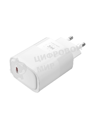 Сетевое зарядное устройство MORE CHOICE (4620202553508) NC67a СЗУ 1Type-C 3.0A PD 20W, белый