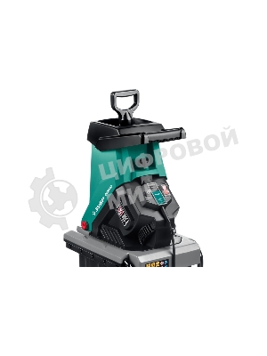 Измельчитель садовый электрический Зубр ЗИЭ-40-2500 р/с 40 мм, контейнер 50 л, 2500 Вт