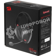 Гарнитура Redragon Ire Pro чёрный, беспроводная + проводная, Bluetooth / USB, до 25 ч