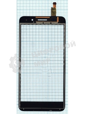 Сенсорное стекло (тачскрин) для Huawei Honor 4X, черное