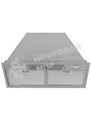 Встраиваемая вытяжка Hotpoint HPAE 52FLB X, управление сенсорное, Серебристый