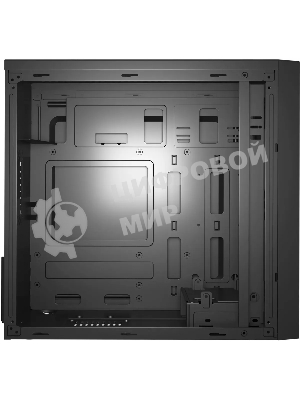 Компьютерный корпус Digma DCC-MN306 черный без БП mATX 1x80мм 1x92мм 2x120мм 2xUSB 2.0 1xUSB 3.0 audio